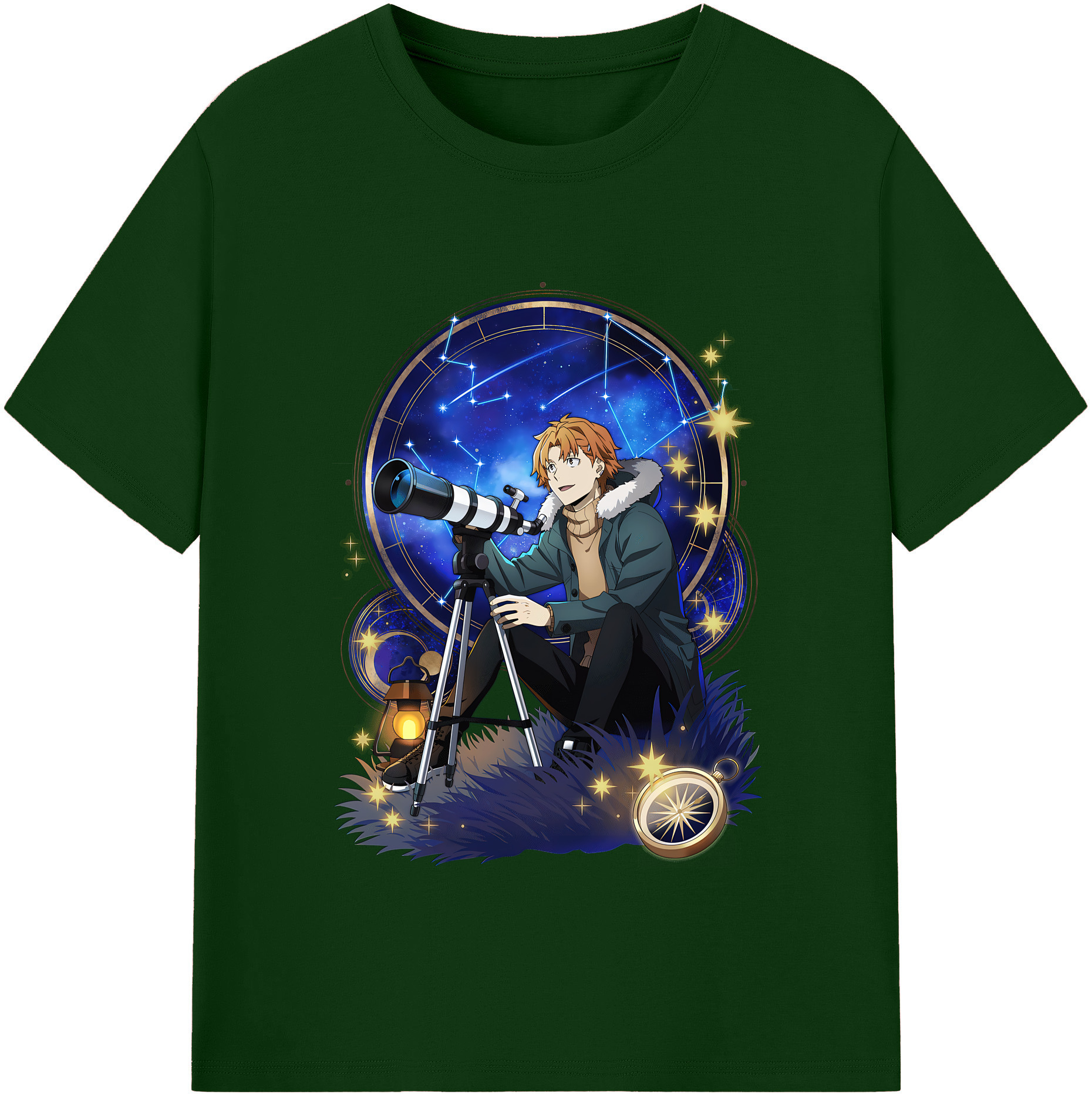 （画像用） 文豪ストレイドッグス Bungo Stray Dogs 綿100％半袖Tシャツ（フロントプリント）